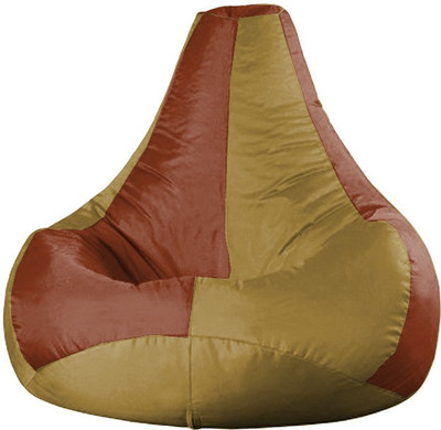 Rest N Sleep XXXL Teardrop Bean Bag Cover (Without Beans)(Multicolor)