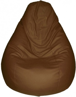 Elite India XXL Bean Bag Cover (Without Beans)(Brown)