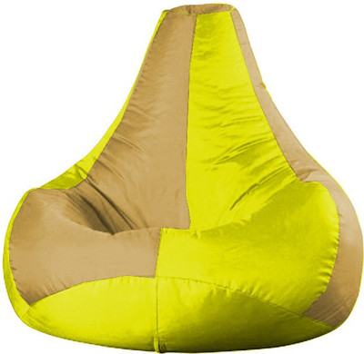 Rest N Sleep XXXL Teardrop Bean Bag Cover (Without Beans)(Multicolor)