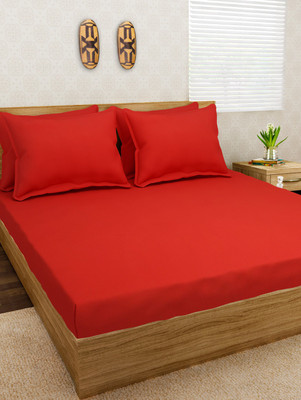 Jersey Dreams Cotton Bedding Set(Red)