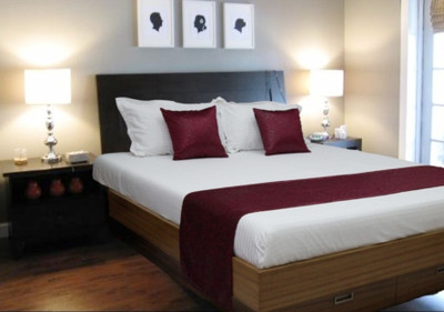 Snuggle Velvet Bedding Set(Maroon)