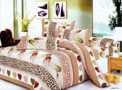 VG Sarees Polycotton Single Printed Bedsheet(Pack of 1, Multicolor)