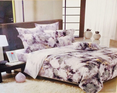 Nanki's Cotton Double King Abstract Bedsheet(Pack of 1, Multicolor)