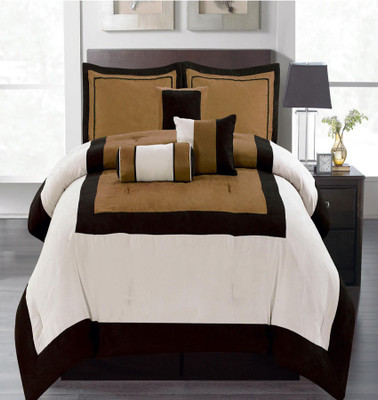 Bella King Cotton Duvet Cover(Brown)