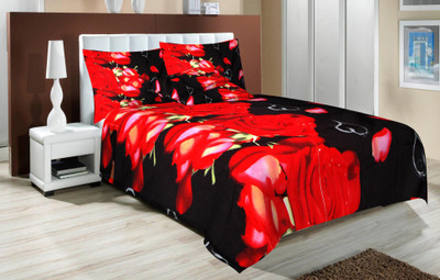 Signature Polycotton Double King Floral Bedsheet(Pack of 1, Red, Black), Black;red
Signature Polycotton Double King Floral Bedsheet(Pack of 1, Red, Black), Black;red