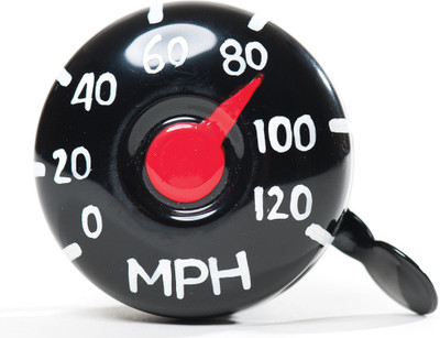 Stop To Shop Speedometer Bell(Black)