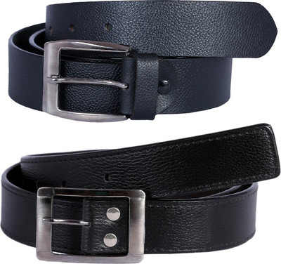 Hardys Men Black Genuine Leather Belt