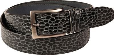 Fedrigo Men Casual, Formal Black Artificial Leather Belt