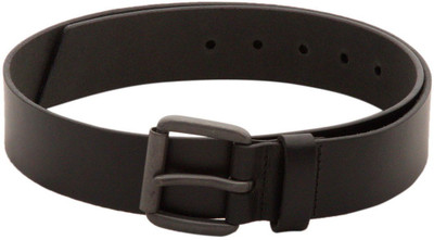 Viari Men Black Genuine Leather Belt