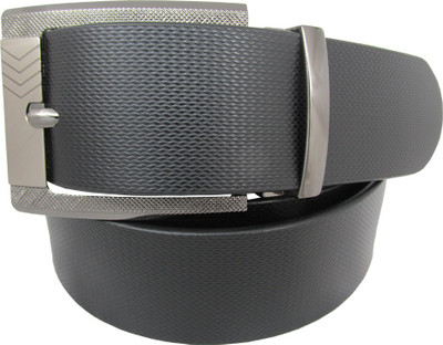 Comfort Zone Men Black Genuine Leather Belt