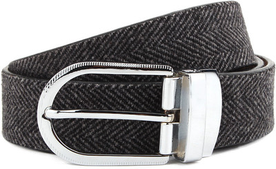Louis Philippe Men Brown, Black Metal Reversible Belt