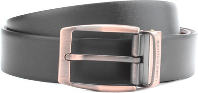 Louis Philippe Men Black, Brown Genuine Leather Reversible Belt, Gris and tabacco
Louis Philippe Men Black, Brown Genuine Leather Reversible Belt, Gris and tabacco