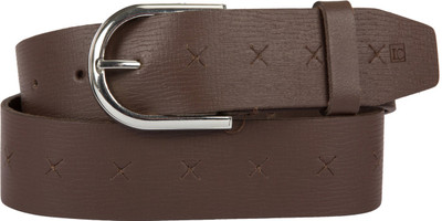 Leder Concepts Men Formal Brown Genuine Leather Belt