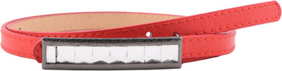 Buckle Up Women Casual Red Artificial Leather Belt
Buckle Up Women Casual Red Artificial Leather Belt