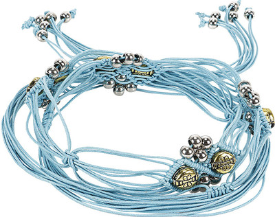 Jainsons Women Casual Blue Fabric Belt