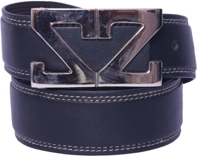 OODI Men Black Artificial Leather Belt