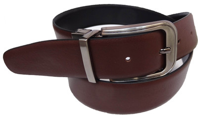 eXcorio Men Formal, Casual Black Genuine Leather Belt