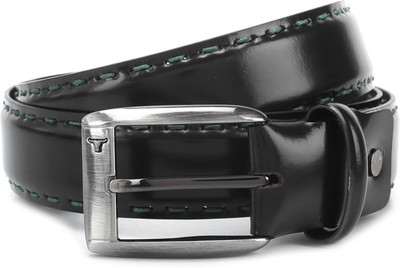 Bulchee Men Black Metal Belt