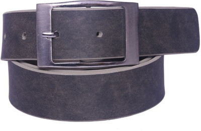 OODI Men Black Artificial Leather Belt