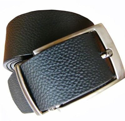 Winsome Deal Men Formal Black Artificial Leather Reversible Belt