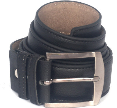 Fashno Men Casual Black Synthetic Belt