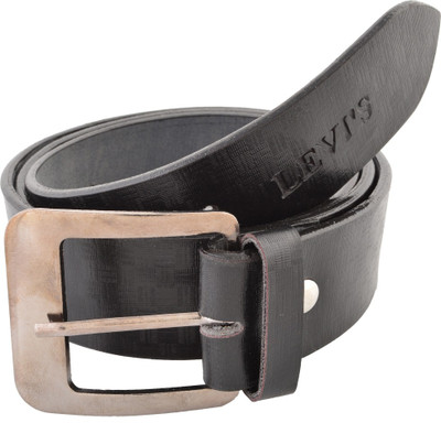 Peacock Mundkar Men Casual Black Synthetic Belt