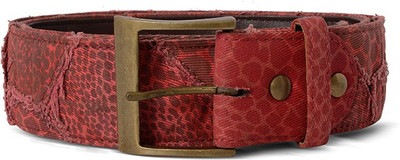 Baggit Women Casual Red Synthetic Belt