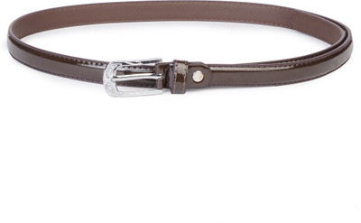 Buckle Up Women Brown Artificial Leather Belt