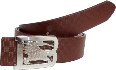 Mode Boys Casual, Formal Brown Artificial Leather Belt