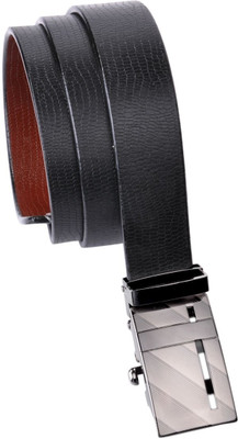 Hawai Men Casual, Formal Brown, Black Genuine Leather Reversible Belt, Black-01
Hawai Men Casual, Formal Brown, Black Genuine Leather Reversible Belt, Black-01