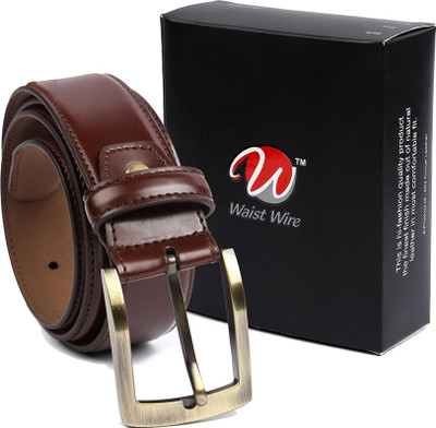 Waist Wire Men Formal Brown Artificial Leather Belt 
Waist Wire Men Formal Brown Artificial Leather Belt