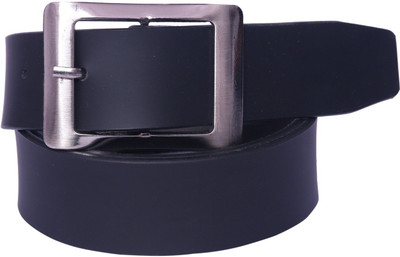OODI Men Black Genuine Leather Belt