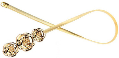 Young & Forever Girls Gold Metal Belt
