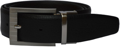 Dennison Men Evening, Formal Black, Brown Genuine Leather Reversible Belt