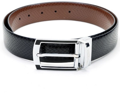 Lino Perros Men Formal Black, Brown Genuine Leather Reversible Belt, Black and brown
Lino Perros Men Formal Black, Brown Genuine Leather Reversible Belt, Black and brown