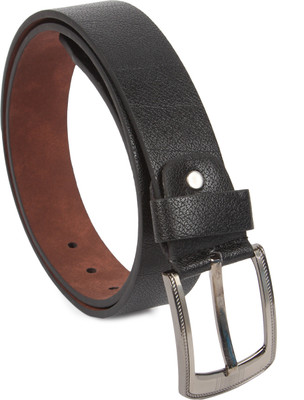 Lotus Designer Men Casual Black Texas Leatherite Belt, Blk1 
Lotus Designer Men Casual Black Texas Leatherite Belt, Blk1