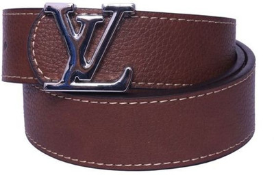 OODI Men Brown Artificial Leather Belt