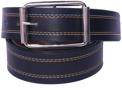 OODI Men Black Artificial Leather Belt