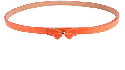 Tiekart Women Casual Orange Synthetic Belt