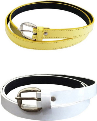 SUNRISE ENTERPRISES Girls Casual, Evening, Formal, Party Yellow, White Artificial Leather, Fabric Belt, Yellowwhite04253
SUNRISE ENTERPRISES Girls Casual, Evening, Formal, Party Yellow, White Artificial Leather, Fabric Belt, Yellowwhite04253