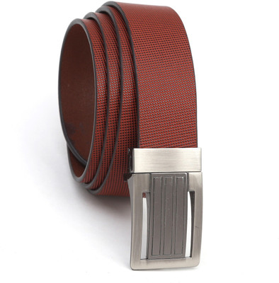 The Deer Club Men Casual Brown Genuine Leather Belt