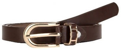 Lino Perros Women Casual Brown Artificial Leather Belt