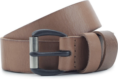 Superdry Men Tan Metal Belt