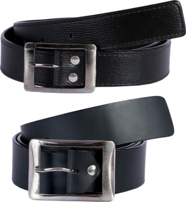 Hardys Men Black Genuine Leather Belt