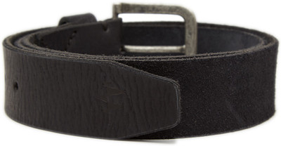 Breakbounce Men Casual Black Genuine Leather Belt