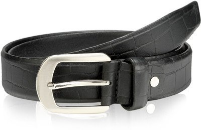 Teakwood Men Casual Black Belt