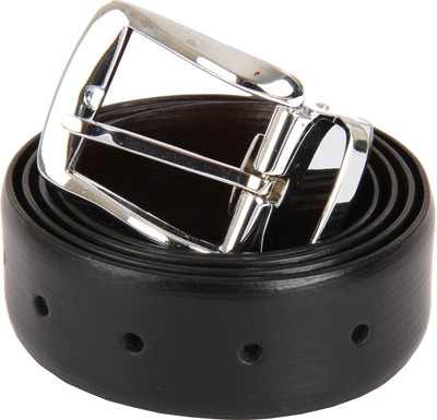John Players Men Formal Brown, Black Genuine Leather Reversible Belt, Black and brown
John Players Men Formal Brown, Black Genuine Leather Reversible Belt, Black and brown