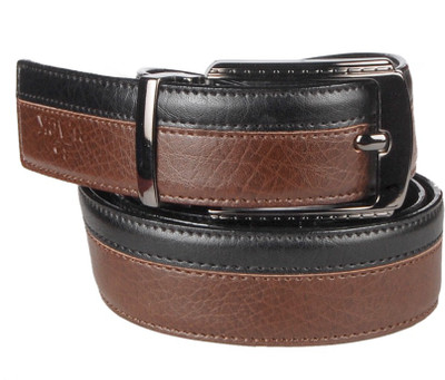 Lenin Men Casual Brown Genuine Leather Belt