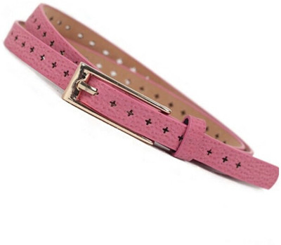 Chaand Women Party Pink Texas Leatherite Belt