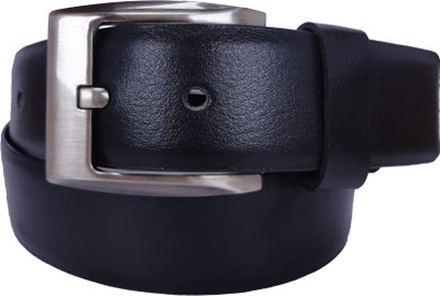 Revo Men Black Genuine Leather Belt